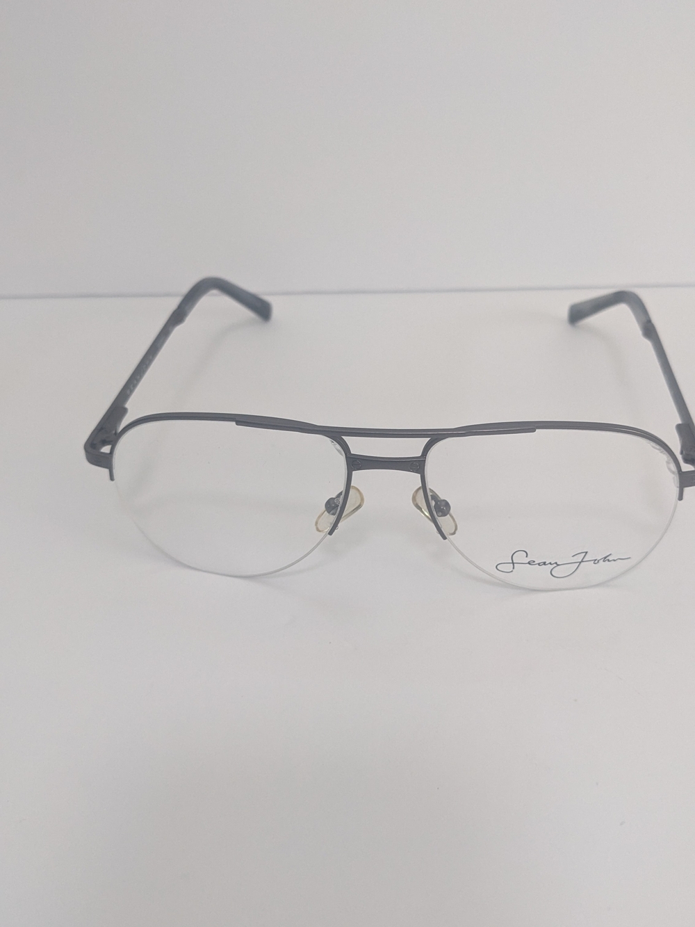 Sean John Men's Black Aviator Eyewear Frames OS